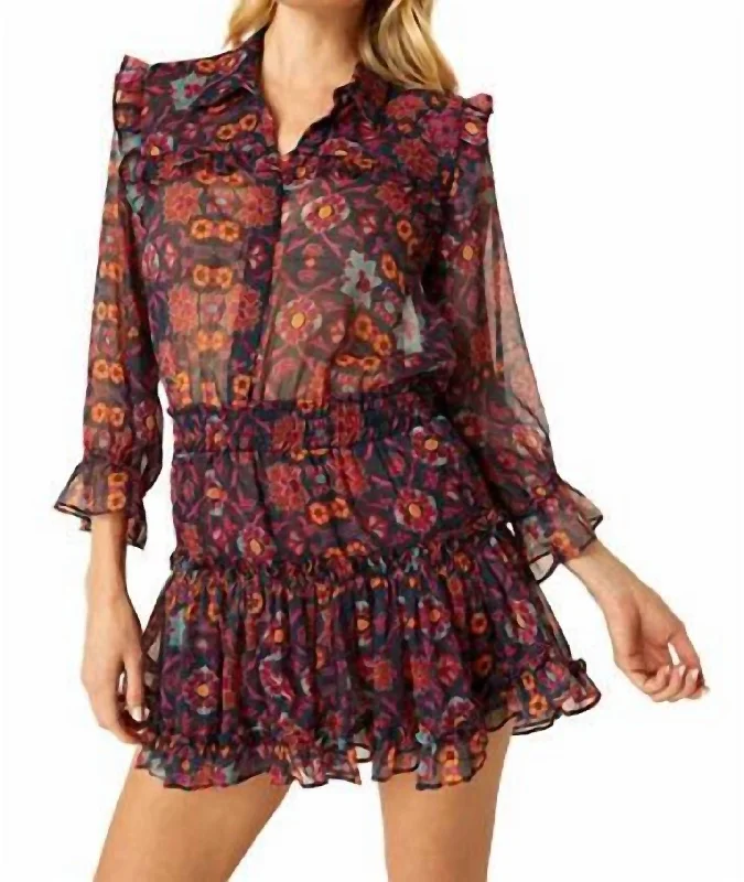 Savings Event Vittoria Dress In Talitha Tile