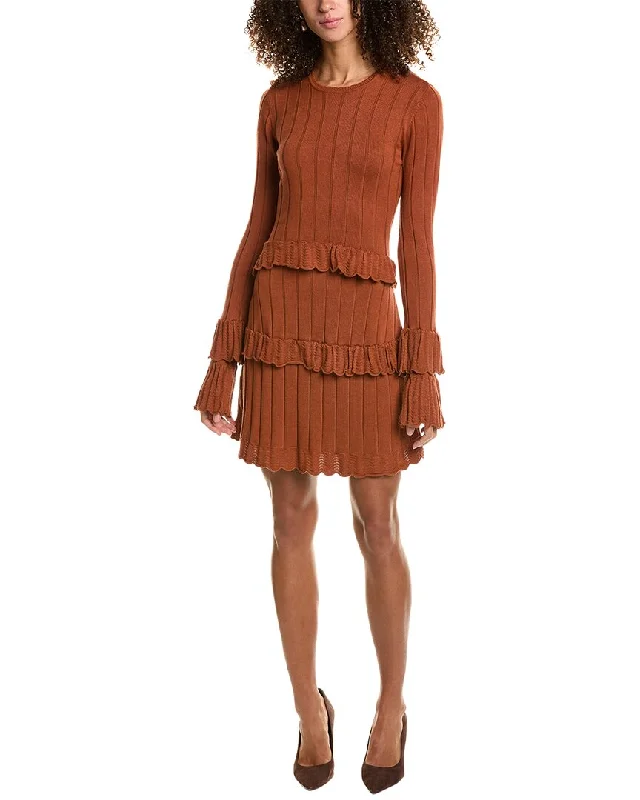 Super Bargain Rachel Parcell Ribbed Mini Dress