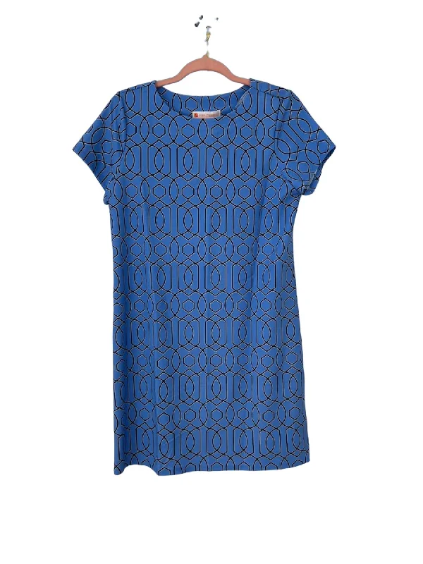 Customer Appreciation Sale Ella Dress In Garden Gate Periwinkle Navy