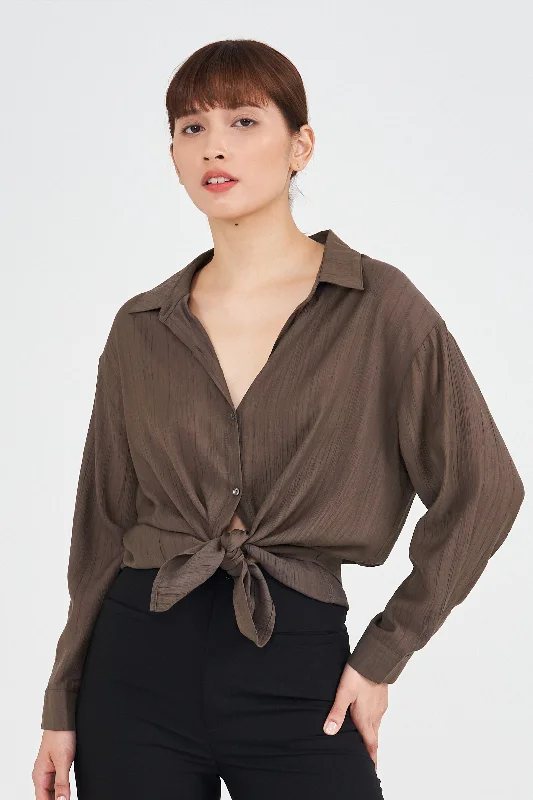 Crazy Deals Chelsea Oversized Textured Shirt