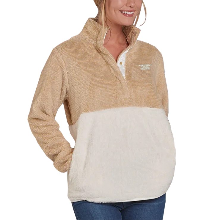 Amazing Deals Women's Trident Fuzzy Fleece Pullover