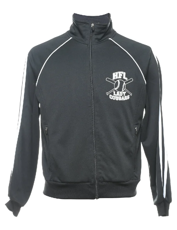 Flash Sale Black HFL #5 Printed Track Top - M