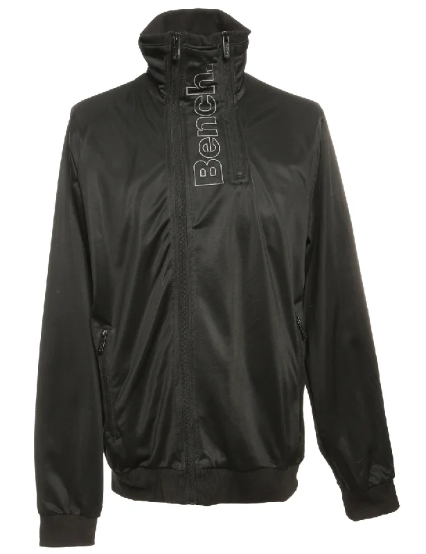Savings Galore Black Bench Track Top - L