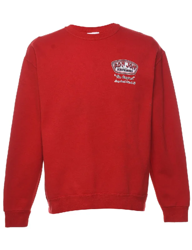 Best Bargains Ron Jon Surf Boards Printed Sweatshirt - M