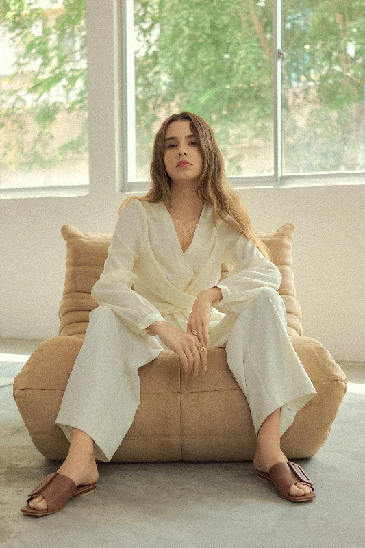 Act Now Dwyn Wrap Blouse